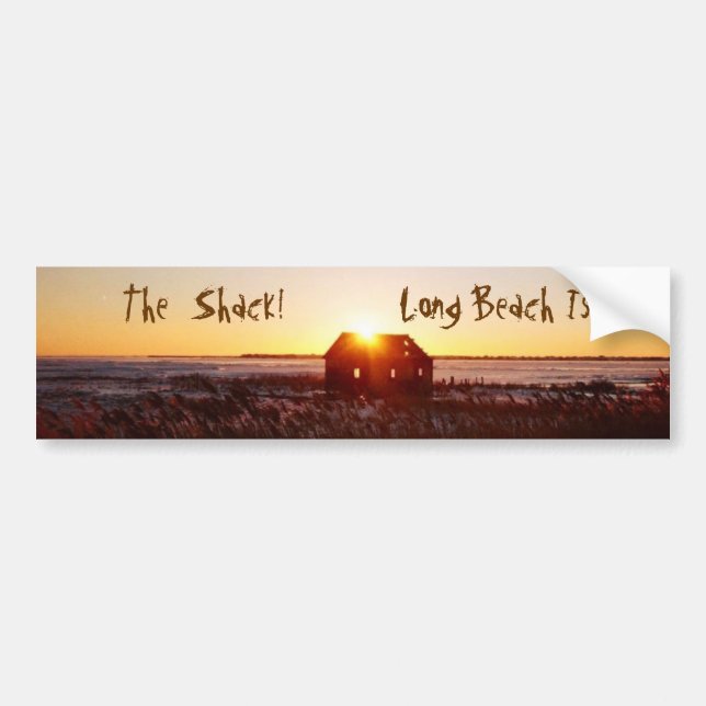 The Shack!  Bumper Sticker (Front)