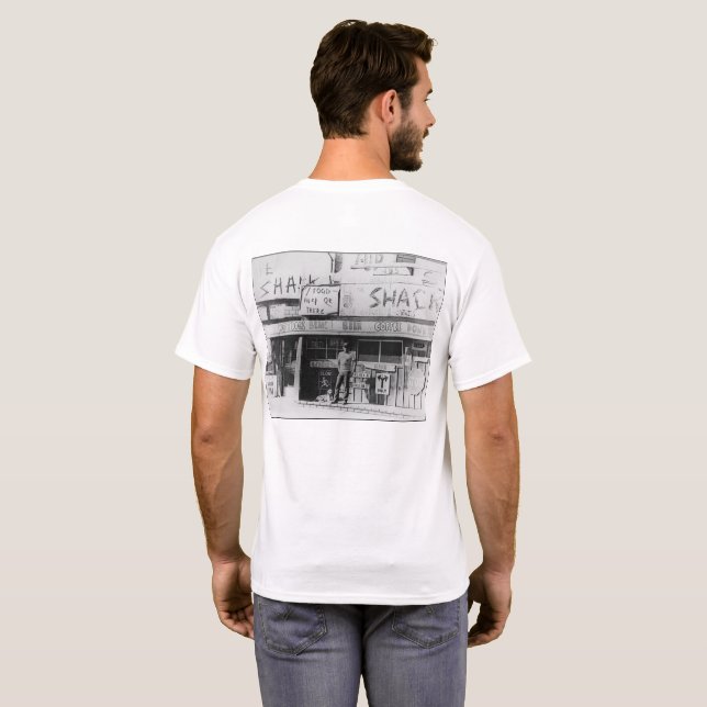 The Shack, Playa del Rey 1972 T-Shirt (Back Full)
