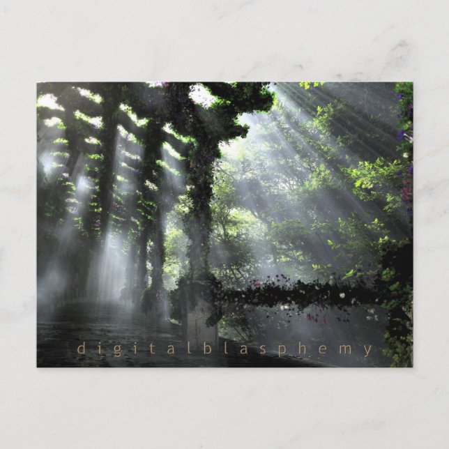 The Shaded Path (Summer) Postcard (Front)