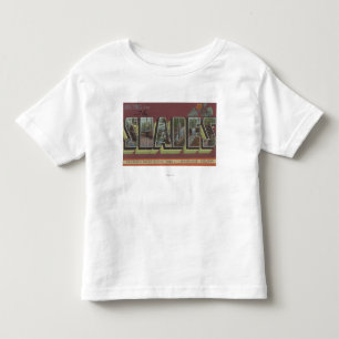 The Shades - Large Letter Scenes Toddler T-shirt