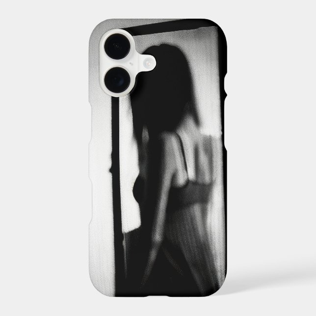 The Shadow Beyond the Mirror iPhone Case (Back)