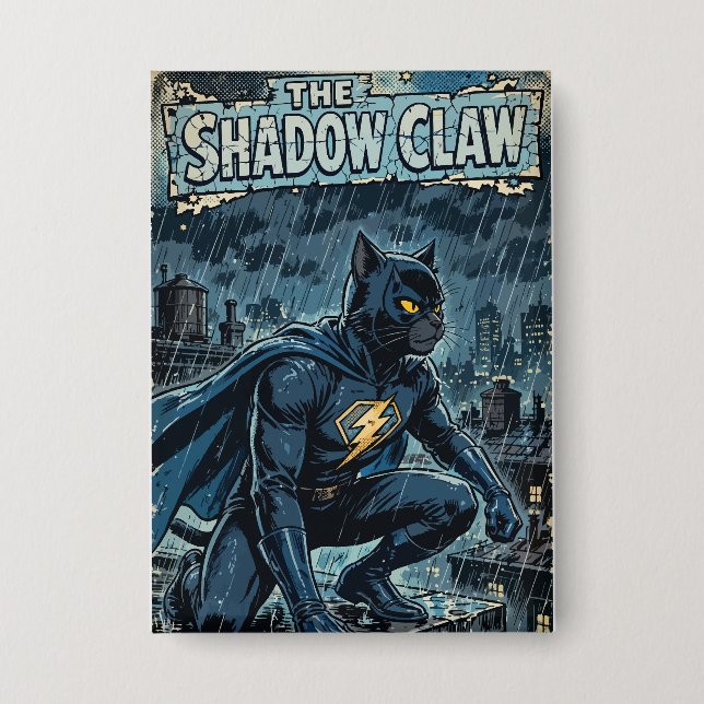 The Shadow Claw: Night of the Storm Button (Front)