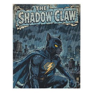 The Shadow Claw: Night of the Storm Faux Canvas Print