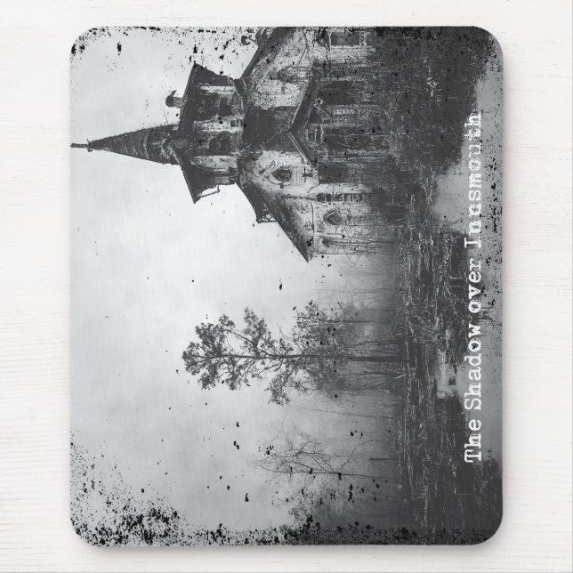 The Shadow over Innsmouth Lovecraft Cthulhu Mythos Mouse Pad (Front)