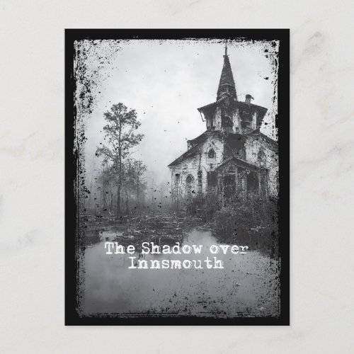 The Shadow over Innsmouth Lovecraft Cthulhu Mythos Postcard