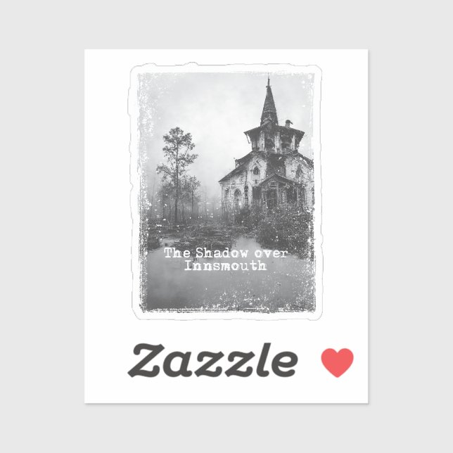 The Shadow over Innsmouth Lovecraft Cthulhu Mythos Sticker (Sheet)