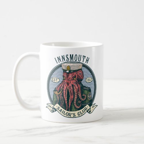 The Shadow over Innsmouth Lovecraft Cthulhu Sailor Coffee Mug