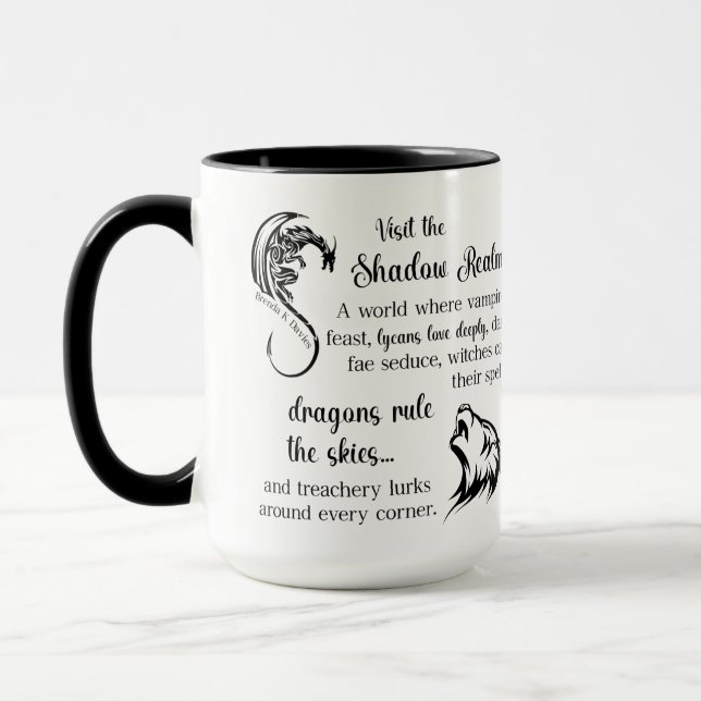 The Shadow Realms Brenda K Davies Mug (Left)