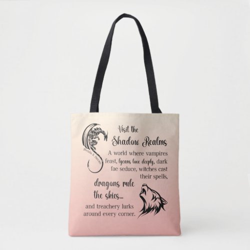 The Shadow Realms Brenda K Davies Tote Bag