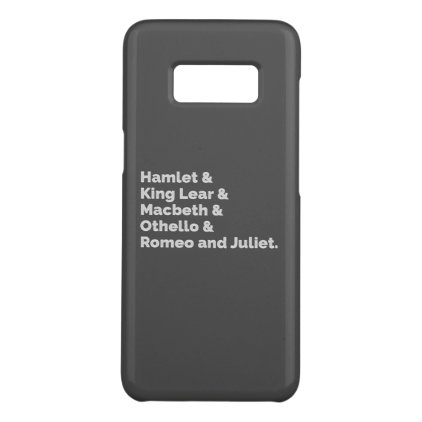 The Shakespeare Plays I Case-Mate Samsung Galaxy S8 Case