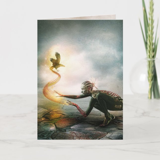 The Shamanatrix Card (Front)