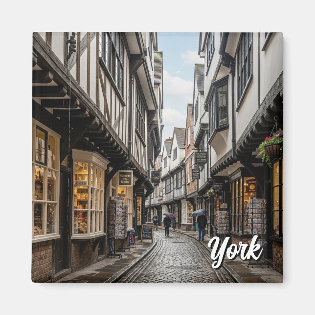 The Shambles in York England Magnet (Front)