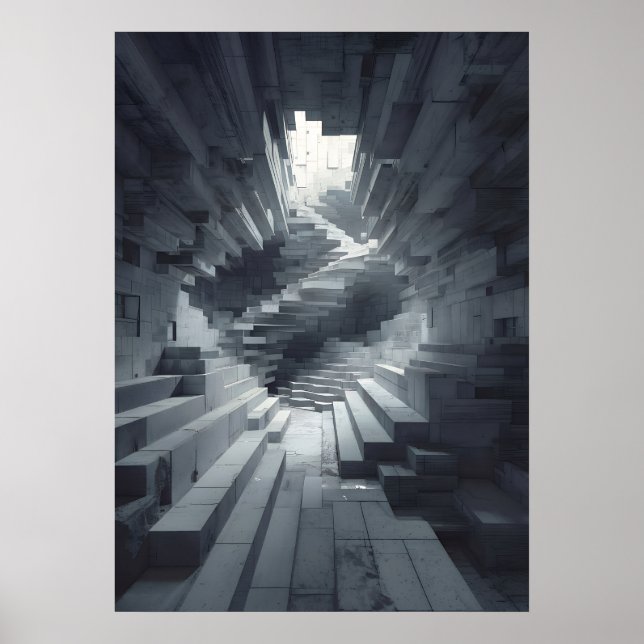 The Shape of Collapsed Steps × The Shape of Layere Poster (Front)