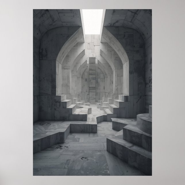 The Shape of Hollow Arches × The Shape of Fragment Poster (Front)