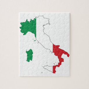 The shape of Italy  Jigsaw Puzzle