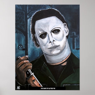 The Shape Painting by Alfred Fox Poster