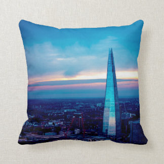 The Shard at Dusk Throw Pillow