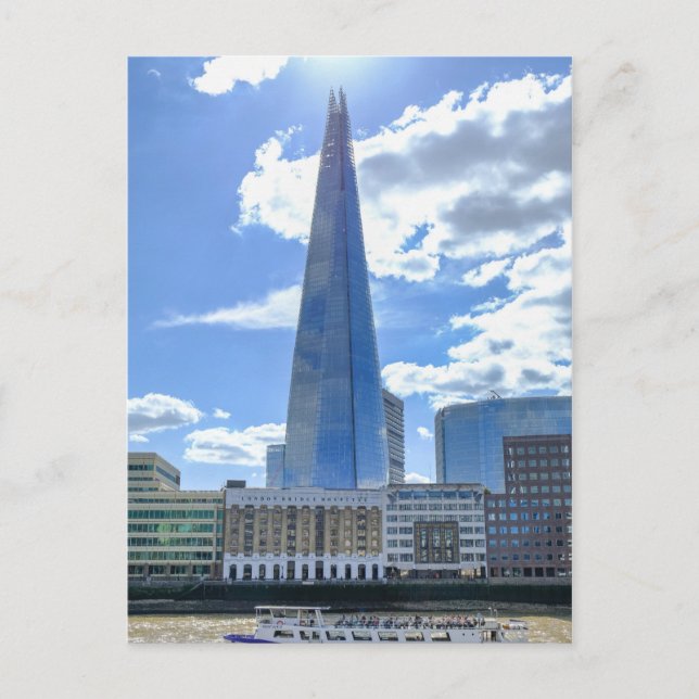 The Shard, London UK Postcard (Front)