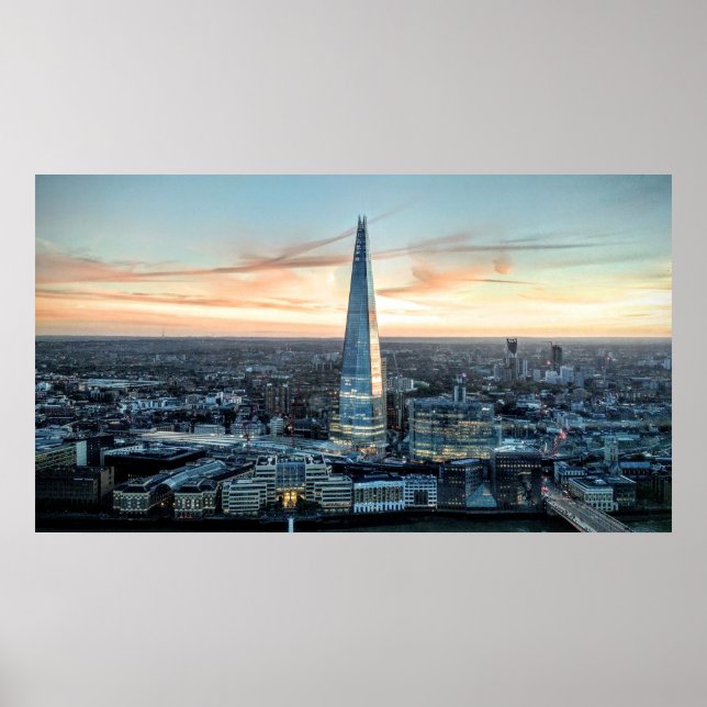 The Shard, London, UK Poster (Front)