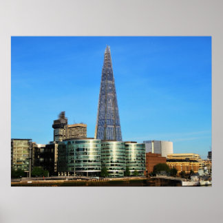 The Shard of Glass in London Poster