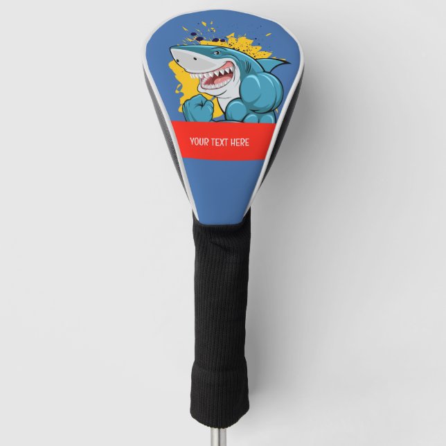 THE SHARK  GOLF HEAD COVER (Front)