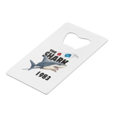 The Shark Movie Credit Card Bottle Opener The Shark Movie Credit Card Bottle Opener