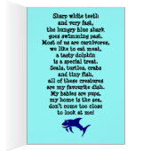 The Shark - Note size Sample activity card (Inside (Right))