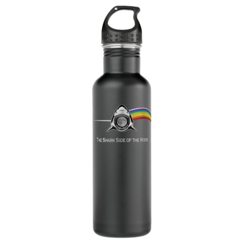 The Shark Side of the Moon  Parody Stainless Steel Water Bottle