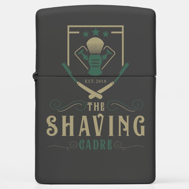 The Shaving Cadre Zippo Zippo Lighter (Front)