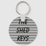 The Shed Keys Keychain at Zazzle