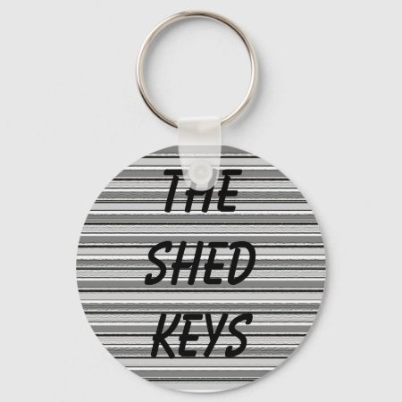 The Shed Keys Keychain
