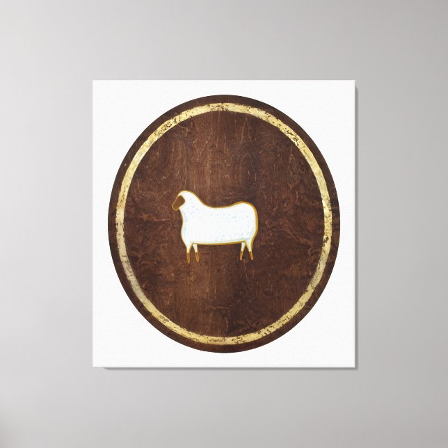 The Sheep 2009 Canvas Print (Front)