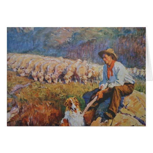 The Sheep Herder Cards (Front Horizontal)