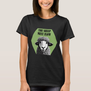 The Sheep Must Flow Resource Strategy Board Game T-Shirt