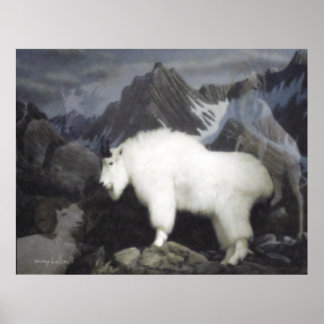 The Sheep & The Goats (Mountain Style) Poster