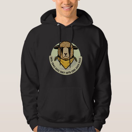 The Sheep Through Generations  Hoodie