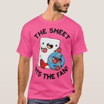 The Sheet Hits The Fan Funny Phrase Pun 1