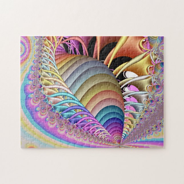 The Shell Fractal Art Jigsaw Puzzle (Horizontal)