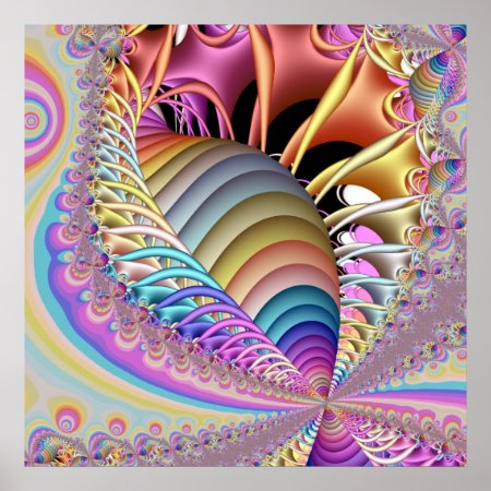 The Shell Fractal Poster