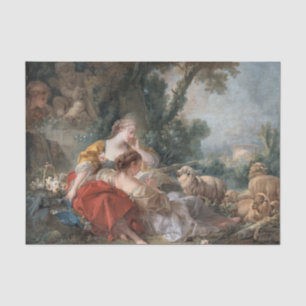 The Shepherdesses by Francis Boucher Tissue Paper