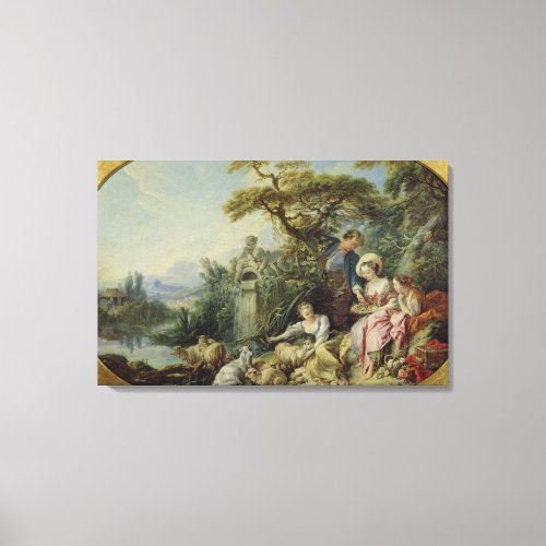 The Shepherds Gift or The Nest Canvas Print