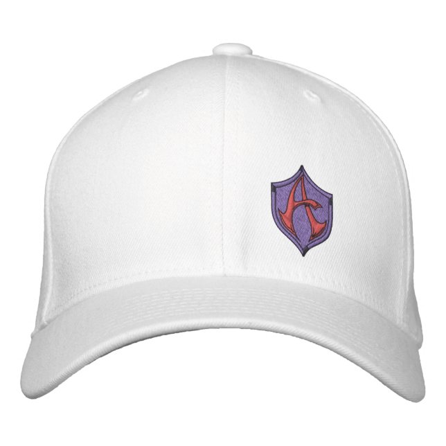 The Shield Embroidered Baseball Hat (Front)