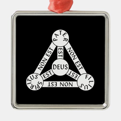 The Shield of the Trinity Pendant Ornament