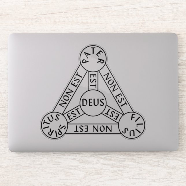 The Shield of the Trinity Sticker (Computer)