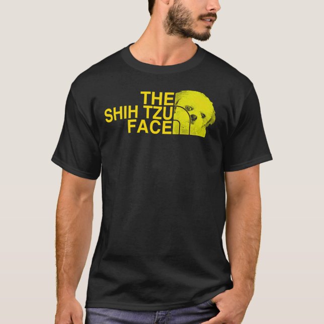 The Shih Tzu Face T-Shirt (Front)