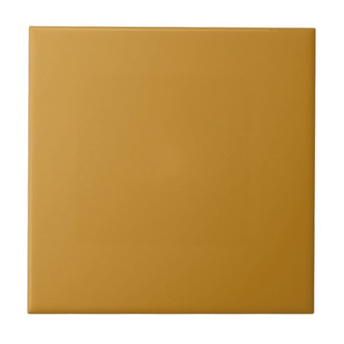 The Shining golden Star solid color plain brownish Ceramic Tile