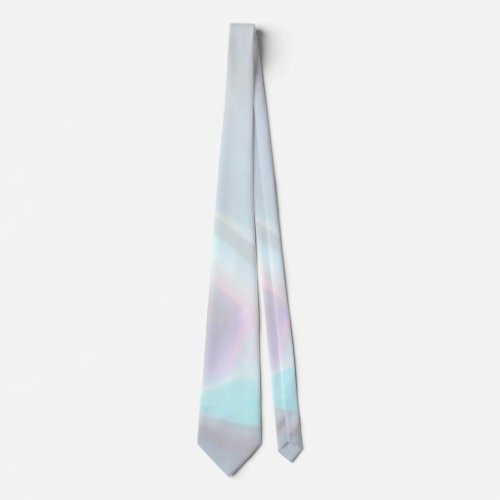 The shining Holographic Opal   Neck Tie