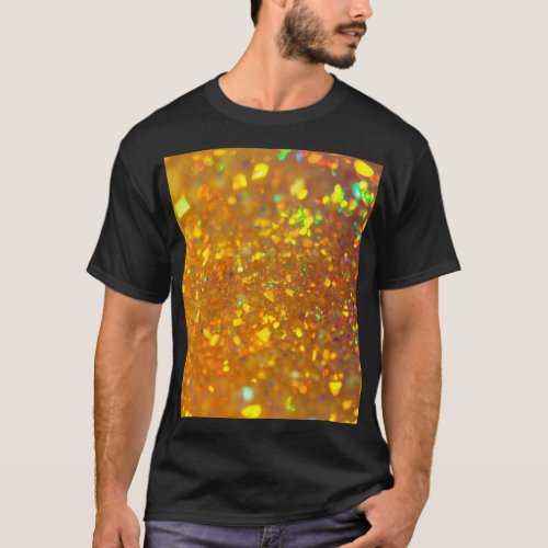 The shining Holographic Opal   T_Shirt