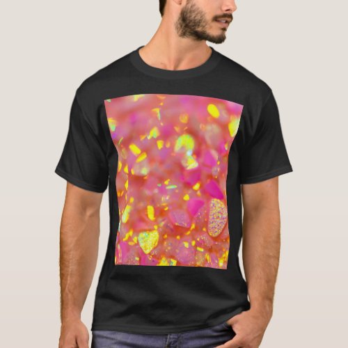 The shining Holographic Opal   T_Shirt