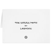 The Shining Path Cards (Back Horizontal)